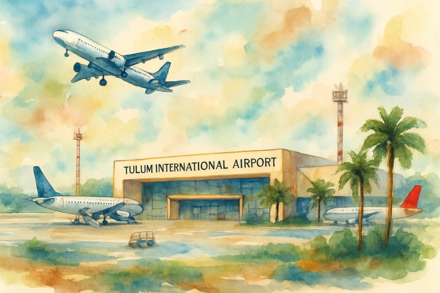Lee más sobre el artículo Aeropuerto Internacional de Tulum: Un Impulso para el Caribe Mexicano