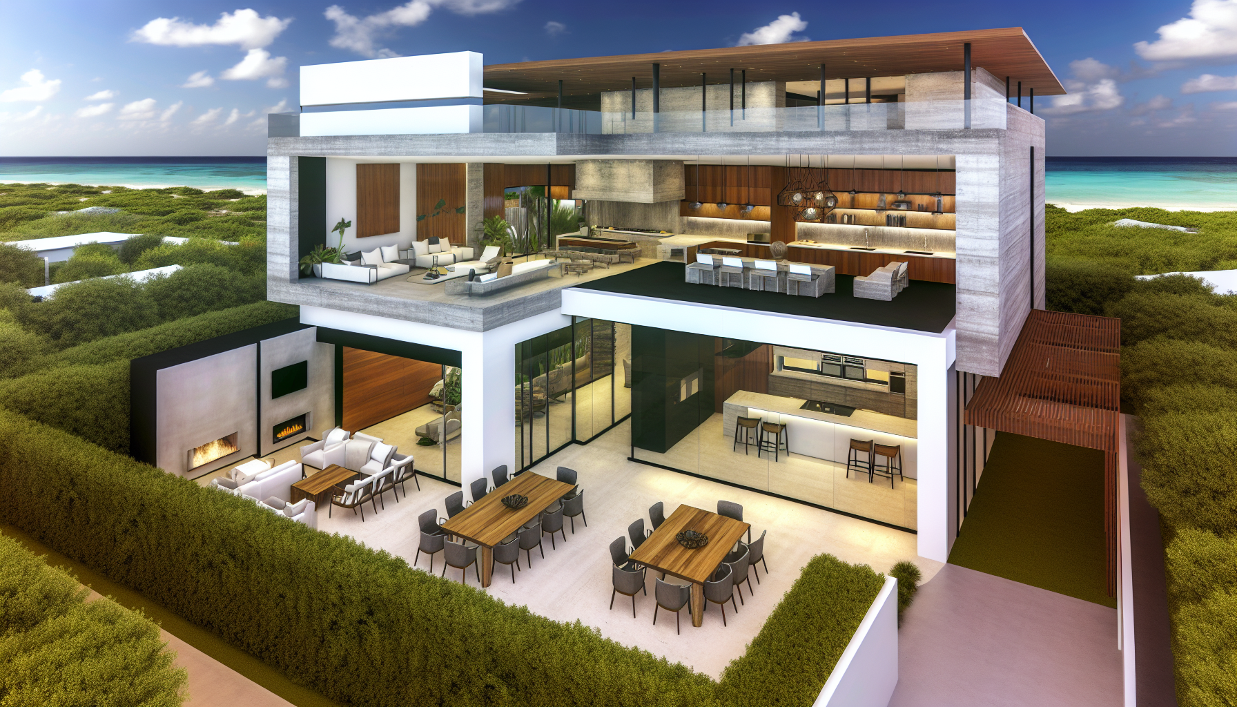 Lee más sobre el artículo Viviendas Contemporáneas en la Riviera Maya: Estilo de Vida Elevado en el Paraíso