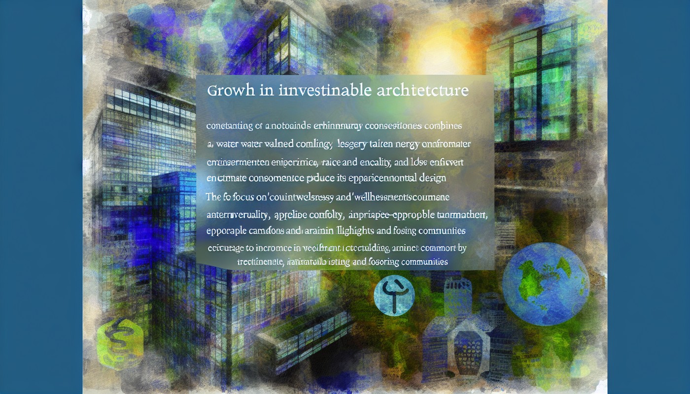 Lee más sobre el artículo Arquitectura Sustentable en México: Una Inversión en el Futuro