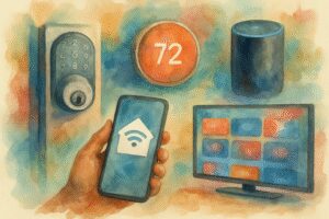 Cómo los Dispositivos Inteligentes Revolucionan las Propiedades en Renta