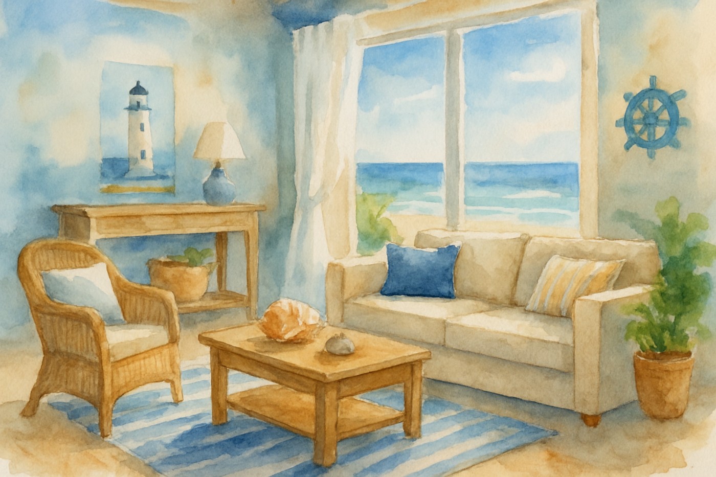 Lee más sobre el artículo Guía para Decorar Casas de Playa Modernas: Crea Tu Oasis Personal