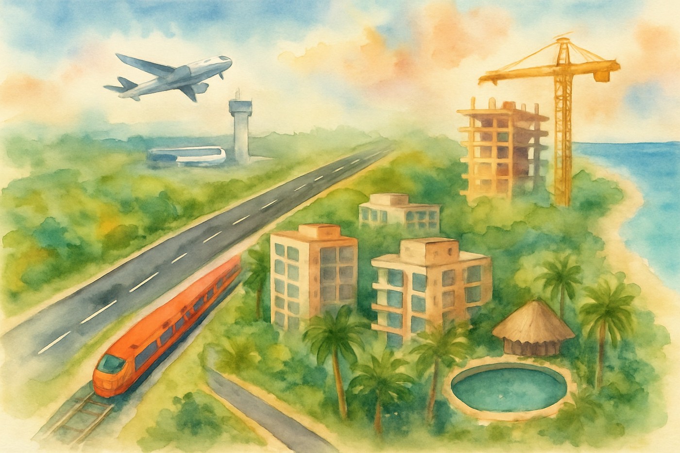 Lee más sobre el artículo Transformación de la Riviera Maya: Un Futuro Brillante en Infraestructura y Turismo
