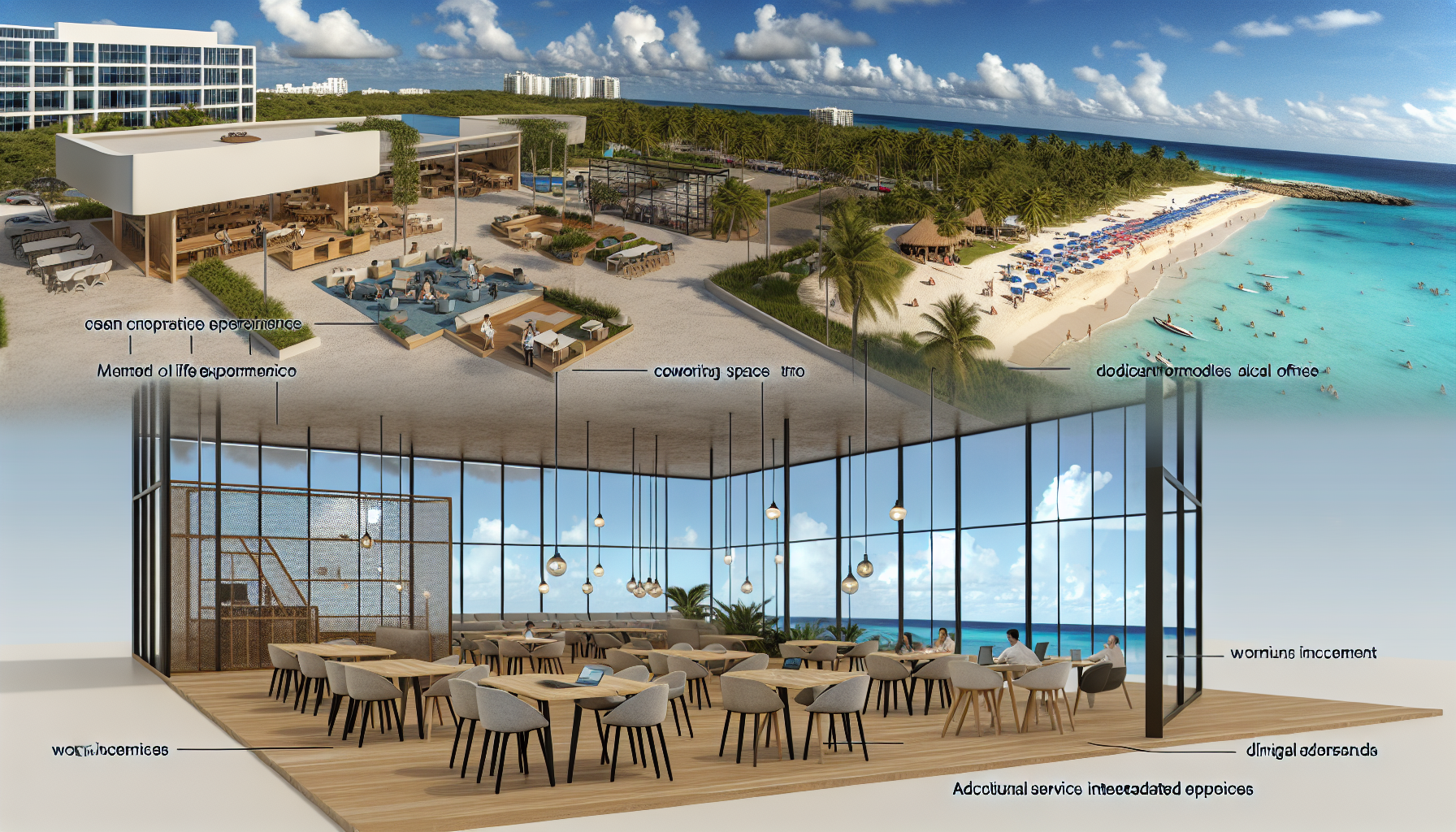 Lee más sobre el artículo Coworking en la Riviera Maya: El Futuro del Trabajo en un Paraíso Natural